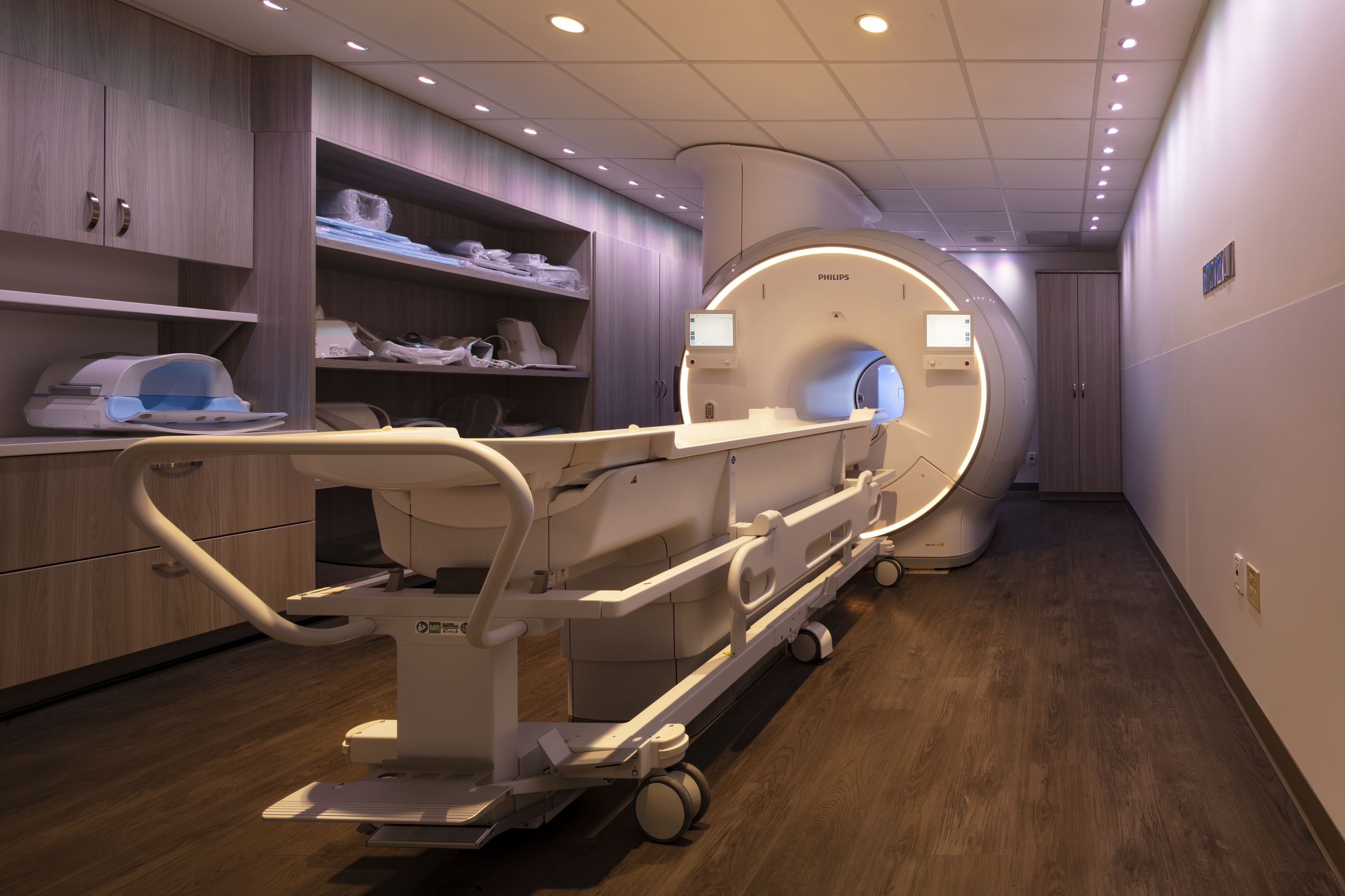 MRI suite millwork
